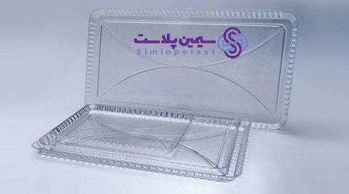 خرید عمده ظروف کریستالی بسته بندی شیرینی در تهران